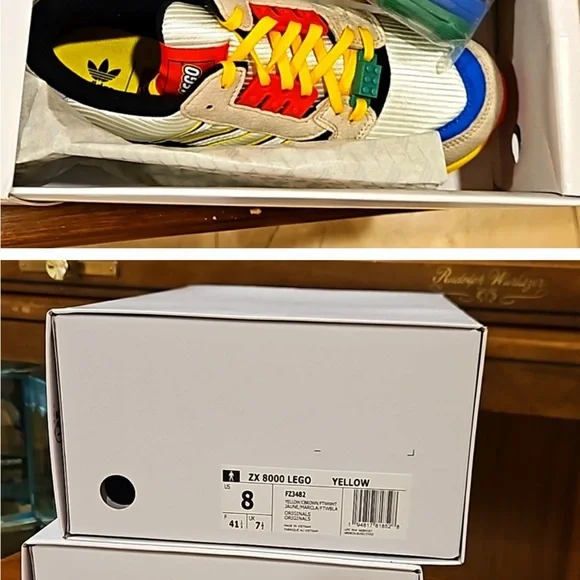 Adidas ZX 8000 LEGO Limited Edition Shoes Men's - Picture 3 of 5